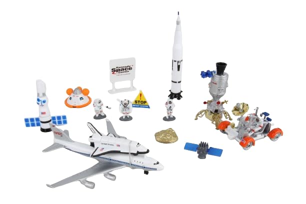 Space Mission 16 Piece set w/ Kennedy Space Center Sign - style: 16 Piece Set