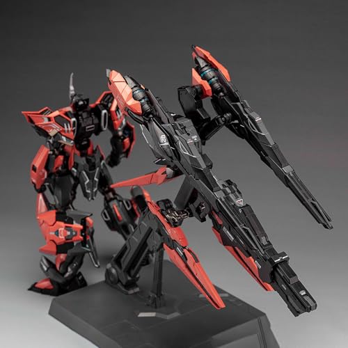 Pipigirl 1/100 Plastic Alloy Skeleton Mecha Action Figures Kits, Yan Mie, 8.66 in High, Easy to Assembly Mecha Model - color: Yan Mie