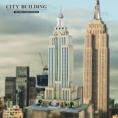 3819PCS New york Empire State Micro Mini Building Blocks toys Sets - color: Tower