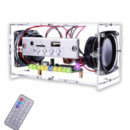 MiOYOOW DIY Bluetooth Speaker Kit, STEM Soldering Practice Kit for Adults