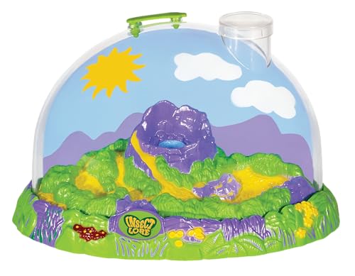 Insect Lore Ladybug Land with Prepaid Voucher - Redeem Voucher for 10-15 Native Ladybug Larvae - Diorama Style Ladybug Habitat for Kids - Observe, Raise, & Release Adult Ladybugs