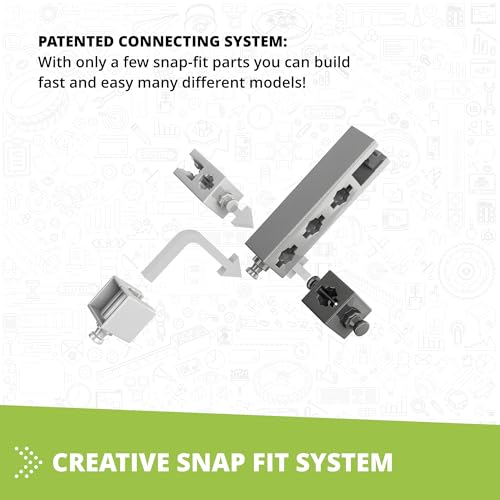 Engino Creative Builder STEM Toys, 15 Multimodel Set, STEM Kit for Kids 6+, Building Toys, Gift for Boys & Girls, Fun Construction Models, Engineering Kit for Young Invetors - style: 15 Multimodel Set