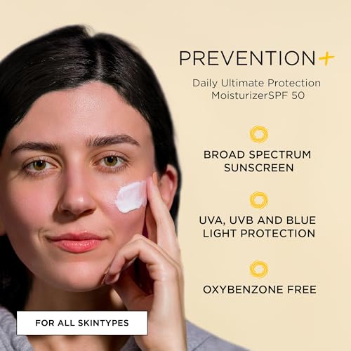 IMAGE Skincare PREVENTION+ Daily Ultimate Protection Moisturizer, SPF 50 Face Sunscreen Lotion, Zinc Oxide, Blendable with No White Cast, 3.2 oz - size: 3.2 Ounce (Pack of 2)