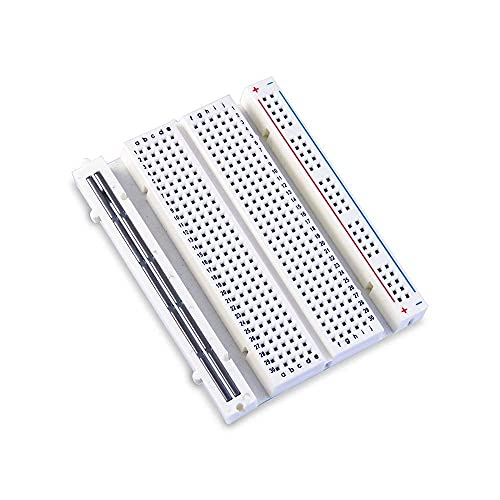 MCIGICM Breadboards, 2Pcs 830 Point & 2Pcs 400 Point Solderless Bread Board