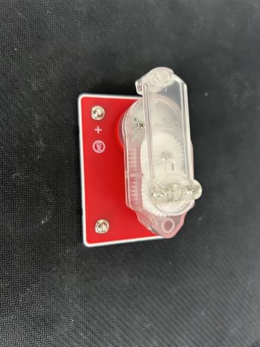 Hand Crank Generator, Replacement for Snap Circuits 0-9V DC Output, Clockwise Rotation for Positive Polarity
