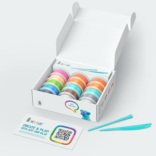 HEY CLAY Dog Story Air Dry Clay Kit for Kids Toys 6-8 Years Sculpting Set - color: Dog Story