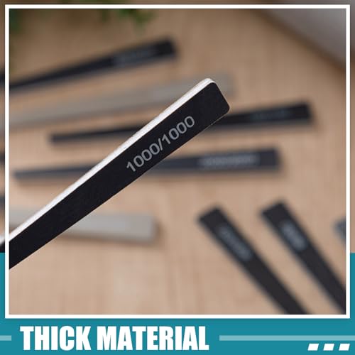 Honoson 10 Pcs Sanding Sticks for Plastic Models, Low Grits Rating, Cone - style: Cone