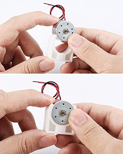 Sntieecr 6Set Mini Generator Motors 3V-12V DC Motor, Wind Turbine Generator - style: 18 x Electric Circuit Kit