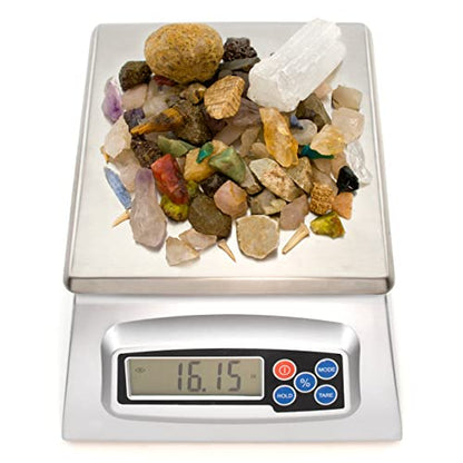 Boone's Mill Gemstone Paydirt | 5 Pounds | Gem Mining Rough Stone Mix | Rock Fossil ID Guide - style: 5 pounds