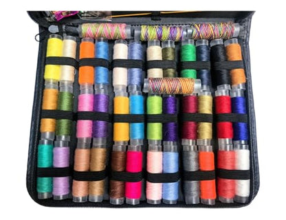 200PCS Sewing Kit with Case,Marcoon Needle and Thread Kit with Sewing Supplies and Accessories for Kids,Adults,Beginner,Home,Travel,Emergency Including Scissors,Measure Tape,Needle Threader - color: 200pcs-black