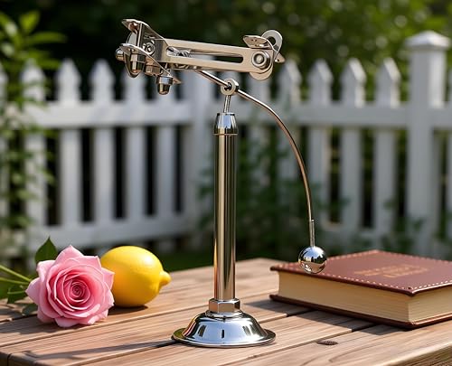 Sunnytech Steel Balance Plane Physics Toy Kinetic Art Balance Toy Balancing Decompressive Science Home Office Toy for Desk Decor WJ066 - style: WJ066