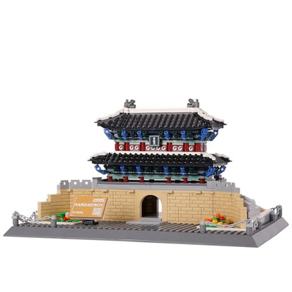 Oichy Namdaemun Model Building Kits, World Famous Architecture Building Blocks Set, Collection Namdaemun Toys Gifts Set for Adults and Kids(900 PCS) - color: Namdaemun