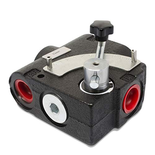 Hydraulic Adjustable Variable Flow Control Valve, 0-30 GPM, #12 SAE Ports - size: #12 SAE Port, style: No Relief