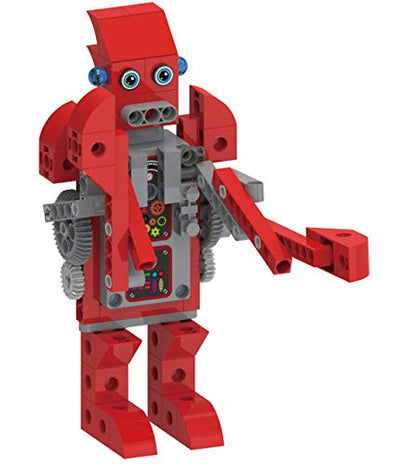 Thames & Kosmos Kids First Robot Factory: Wacky, Misfit, Rogue Robots STEM Experiment Kit | Hands-on Model Building for Young Engineers | Build 8 Motorized Robots | Play & Learn with Storybook Manual - style: Robot Factory