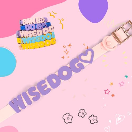 Wisedog Dog Charms for Collar, Lilac, 19MM - color: Lilac, size: 19mm