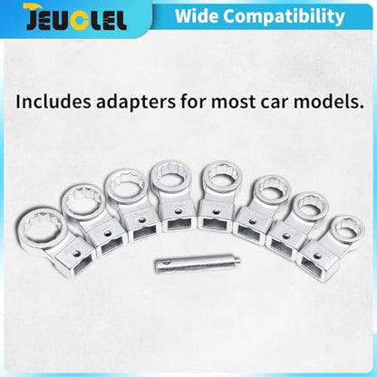 10PCS Auxiliary Idler Belt Tensioner Pulley Removal Tool Kit - color: 10pcs Universal Auxiliary Idler Belt Tensioner Pulley Removal Tool Kit