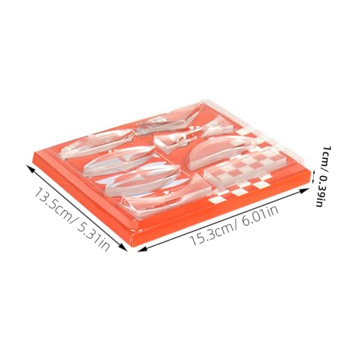 Physics Optical Experiment Kit with Biconvex and Concave Lenses Triangular Prism Three Way Linear Light Source Educational Science Experiment Set for Physics Classroom and Laboratory