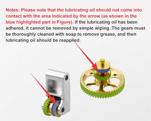 Panda Claw Gold RNC Nanocoated Hardened Steel Extruder Gear for Bambu Lab X1C/P1P/P1S 3D Printers,Golden RNC Nano-Coated Extruder Gear