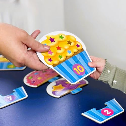 The Learning Journey: My First Match It - Counting Cupcakes- 15 Piece Self-Correcting Matching Puzzles - First Learning Toys for Toddlers 2-5 - Award Winning Toys - size: 15 pieces, style: Modern