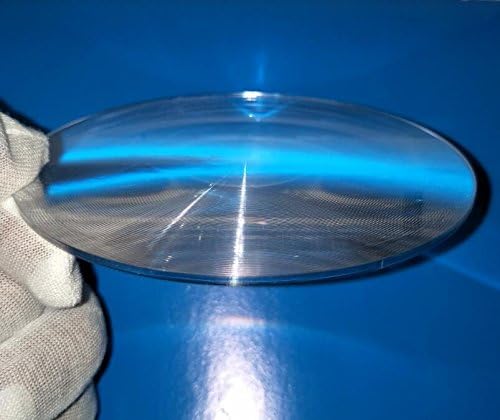 Six Seasons Φ100mm(3.94") Fresnel Lens, 100mm(4") Focal Length PMMA, Shatterproof Magnifier for LED Lighting & Optical Education - size: Focal Length 100mm