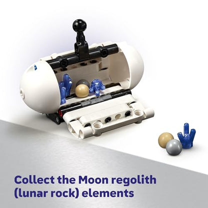 LEGO Technic Lunar Outpost Moon Rover Space Vehicle Building Toy - All-Terrain Explorer for Kids, Boys & Girls, Ages 10+ - Buildable Space Decor for Any Room - Gift Idea for Birthdays - 42211