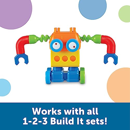 Learning Resources 1-2-3 Build It Robot Factory