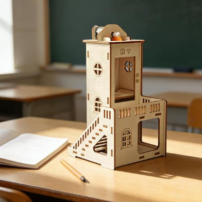 DIY Elevator Model Kit Easy Assembly Educational for Adults School Students