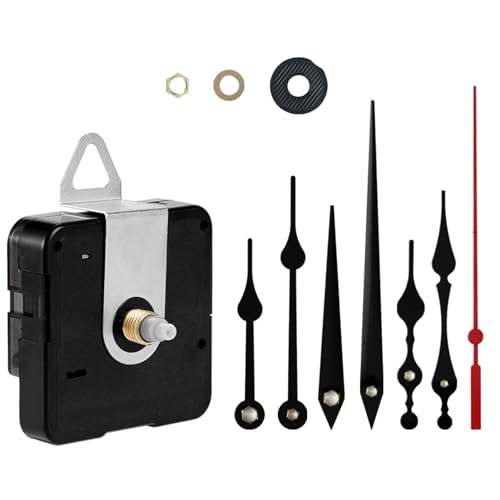 Roymnie Clock Mechanism Replacement Battery Operated Silent Short Shaft Kit - size: 12 mm