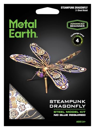 Metal Earth Steampunk Dragonfly 3D Metal Model Kit Fascinations