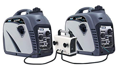 Pulsar 2,300W Portable Gas-Powered Quiet Inverter Generator With USB Outlet & Parallel Capability, Carb Compliant, G2319N - style: 2300 Watts + Gas Only + USB