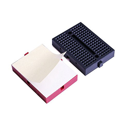 ELEGOO Mini Breadboard Kit 6-Pack, 170-Point Solderless Prototype Boards - size: 6 PCS 170 Point