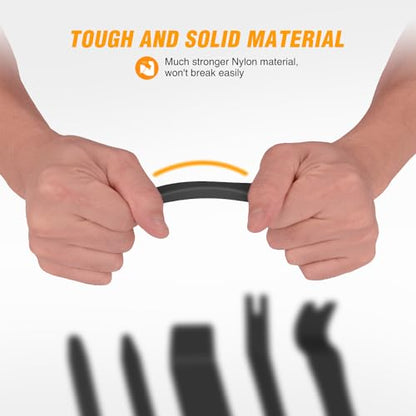 GOOACC 6PCS Auto Trim Removal Tool Kit No-Scratch - color: Black, size: 6PCS Trim Removal