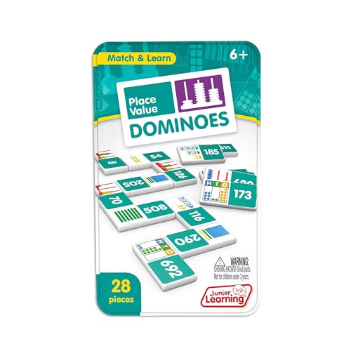 Junior Learning Place Value Dominoes Educational Action Games