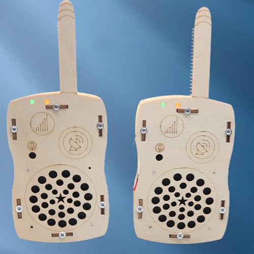 STEM Projects Science Toys for Kids Ages 6-8-13 Walkie Talkies Birthday Gifts for 6 7 8 9 10 11 12 14+ Years Old Boys Girls Teens Engineering DIY 3D Puzzles Kits Electronics Cool Gadgets Stuff Games