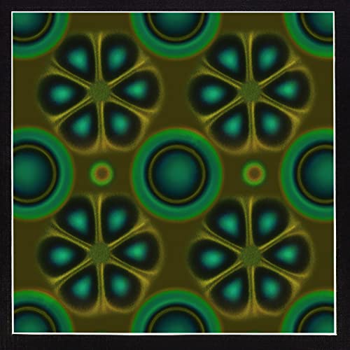 Magnetic Field Viewing Film, Magnetic Field Viewer, 4 x 4 Inch - size: 4 * 4 Inch