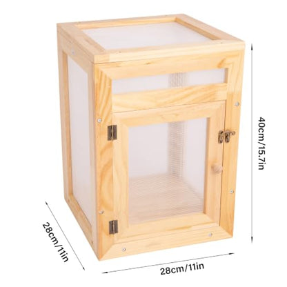 15.7" Butterfly Habitat Cage Kit with Mesh Enclosure,Butterfly Growing Kit