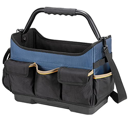 CLC Work Gear PB1580 15" Molded Base Open-Top Toolbox, Black - style: 15-Inch Toolbox