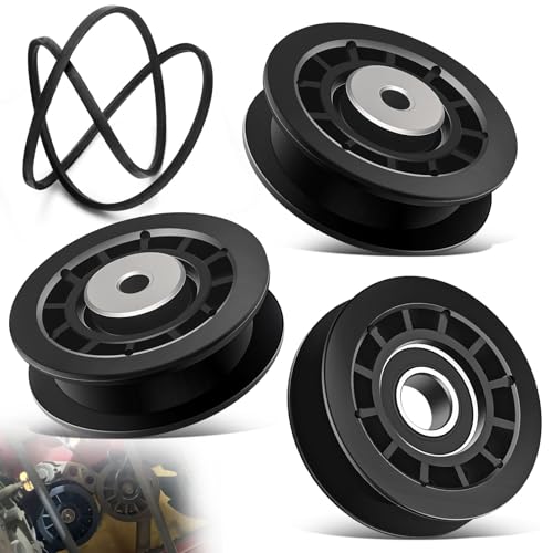 587973001, 587969201 Pulleys & 580364609 Belt Kit for Husqvarna etc.Models - style: Pulley Belt Kit
