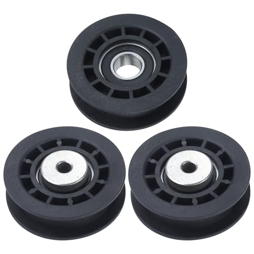 GELASKA 2 Pack 587973001 Pulley with 587969201 Pulley for Husqvarna LC221A - color: A24 2x587973001+1x587969201