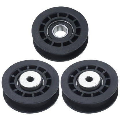 GELASKA 2 Pack 587973001 Pulley with 587969201 Pulley for Husqvarna LC221A - color: A24 2x587973001+1x587969201