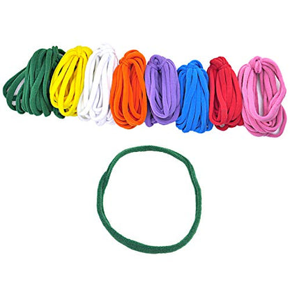 KRISMYA Kids Loom Loops Refills,192 Pcs Loom Potholder Loops