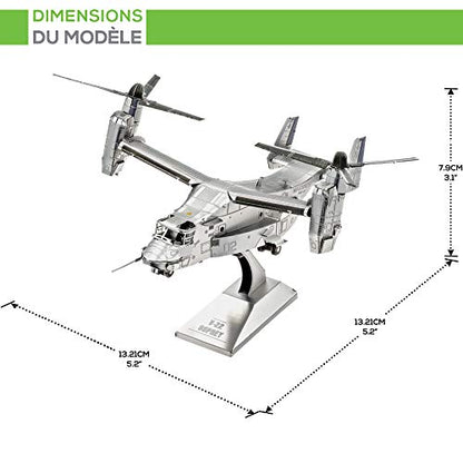 Fascinations Metal Earth V-22 Osprey 3D Metal Model Kit