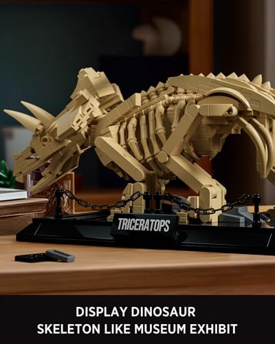 Nifeliz Triceratops Dinosaur Fossil Building Set, NF10351