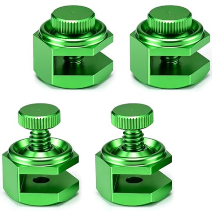 4 Pack Stair Gauge Set, Layout Tool for Framing Square, Green - color: Green
