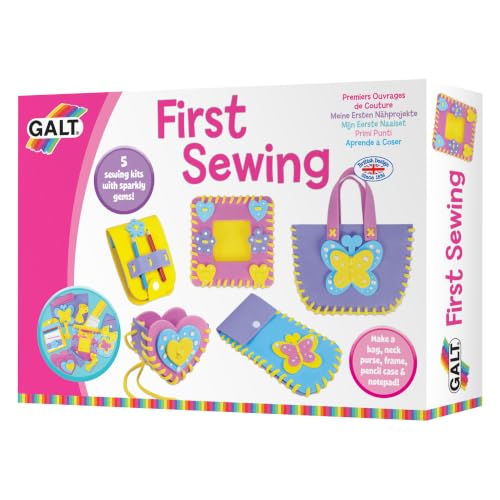 Galt Toys, First Sewing Kit for Kids, Learn to Sew DIY Craft Kit, Ages 5+