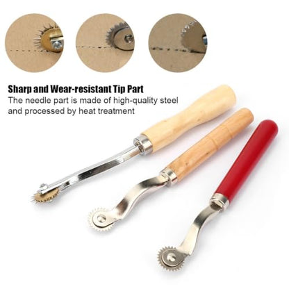 3 Pcs Tracing Wheel Sewing Tool Set for Stitch Marking