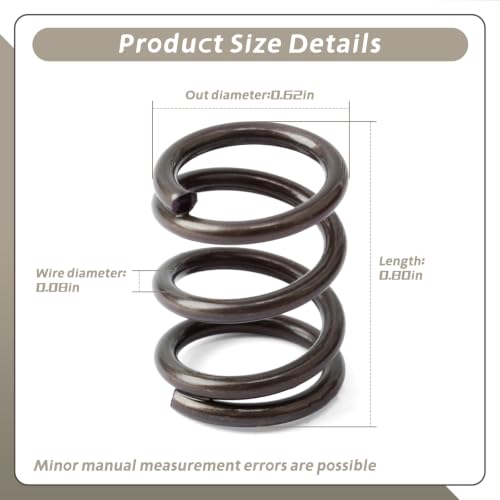 8 Pcs Mini Excavator Control Lever Spring Kit Replacement for AGT