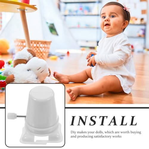 Toyvian Clockwork Robot Movement DIY Wind up Toy Mechanism for Kids Handcraft Projects Clear Visible Mini Movement for Walking Robot Toys 1.77 X 1.77 X 1.37 in 8 Pack