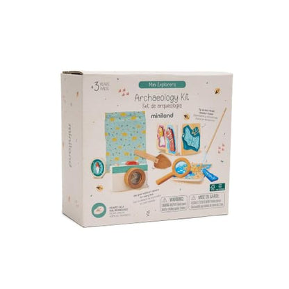 Miniland Outdoor Explorer Set, Archaeology Kit for Kids - Archaeology Kit - color: Archaeology Kit