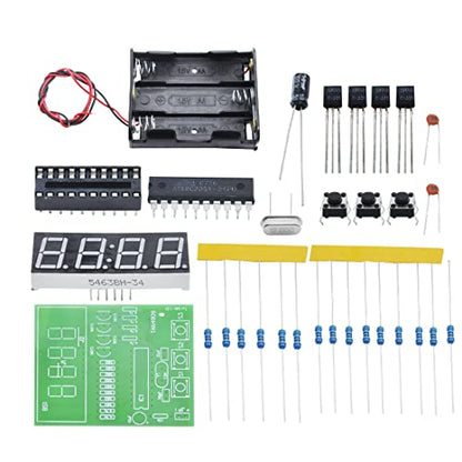 Gikfun C51 4 Bits Digital LED Electronic Soldering Clock Kits Electronic Practice Learning Board DIY Kit for Arduino EK1939